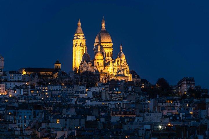 Paris Lights Kvällsbusstur med Eiffeltornet Summit Option