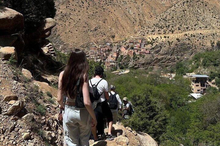 Marrakech: Atlas Mountains, Waterfalls, Hike & Lunch –Small Group