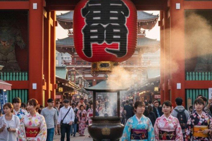 英語を話すドライバー付きの東京満喫一日カスタマイズツアー