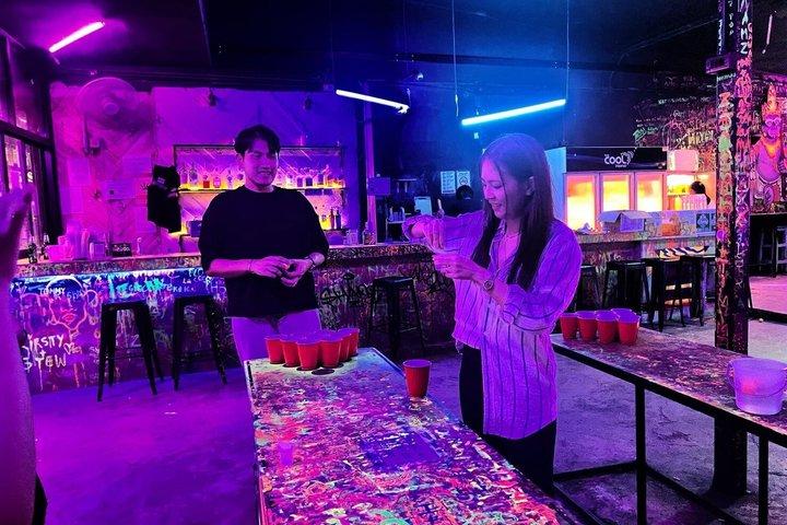 チェンマイのナイトライフ：ビール、ゲーム、パーティー体験