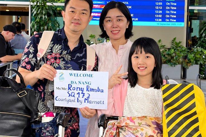 ダナン空港(DAD)からダナン・ホイアンのホテルへのプライベート送迎