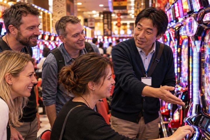 Pachinko-Erlebnis in Akihabara