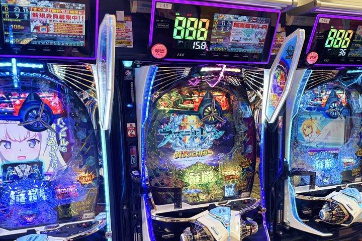 Pachinko-Erlebnis in Akihabara