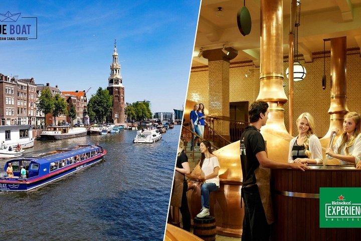 Amsterdam: 75 minute City Canal Cruise & Heineken Experience