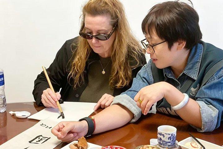 Beijing Culture: Calligraphy Class, Hutong Rickshaw, Panda House