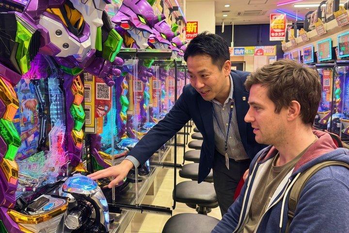 Pachinko-Erlebnis in Akihabara