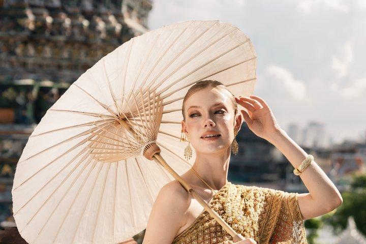 タイの衣装とヘアスタイリング体験の終日プラン