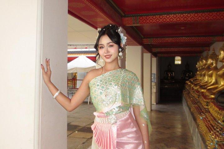 タイの衣装とヘアスタイリング体験の終日プラン