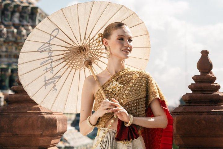 タイの衣装とヘアスタイリング体験の終日プラン