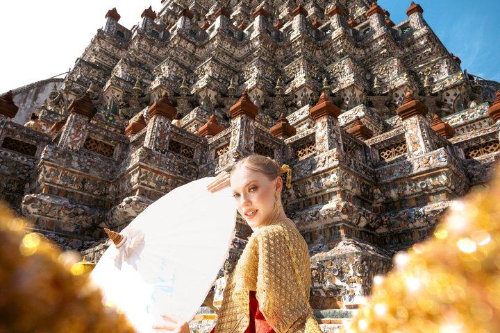 タイの衣装とヘアスタイリング体験の終日プラン