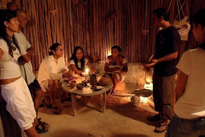Temazcal Mayan Ritual, Cenote, Yucatecan Dinner from Tulum
