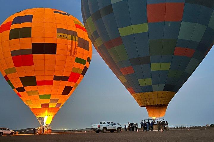 Hot air balloon marrakech sunrise experience