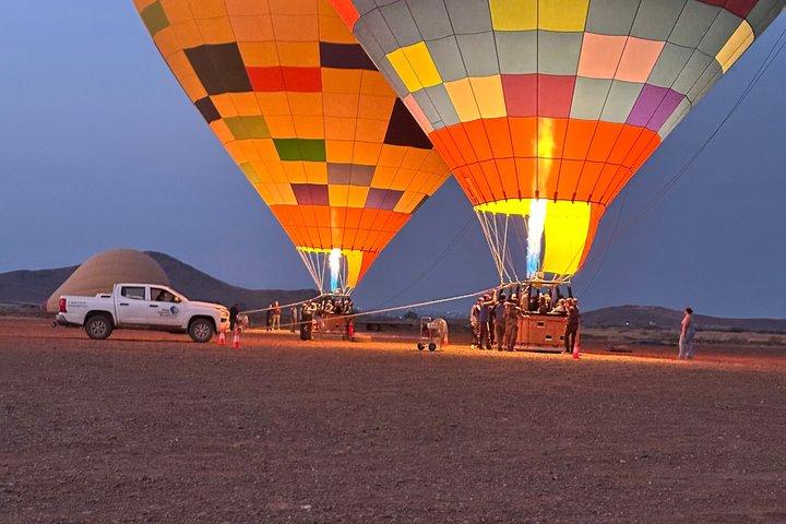 Hot air balloon marrakech sunrise experience