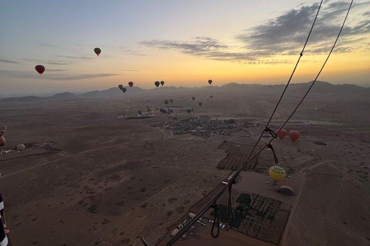 Hot air balloon marrakech sunrise experience