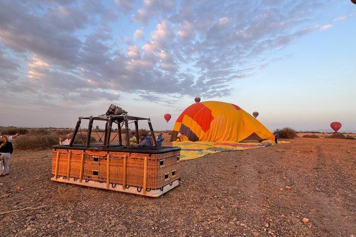 Hot air balloon marrakech sunrise experience