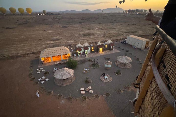 Hot air balloon marrakech sunrise experience