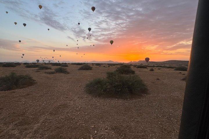 Hot air balloon marrakech sunrise experience