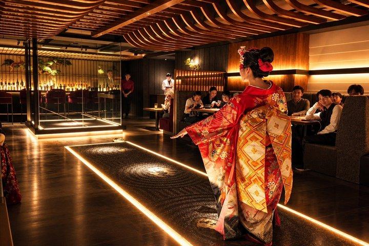 Kyoto Geisha Dance Arte di Nihon Buyo Spettacolo Workshop e Foto