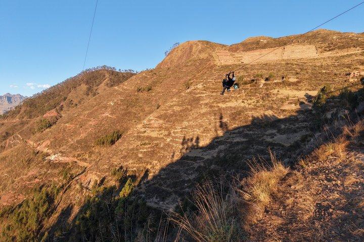 Zip Line + ATVs with Sacred Valley views small groups