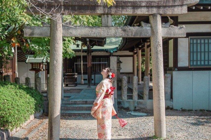 大阪で90分着物・浴衣レンタル体験～ショートプラン
