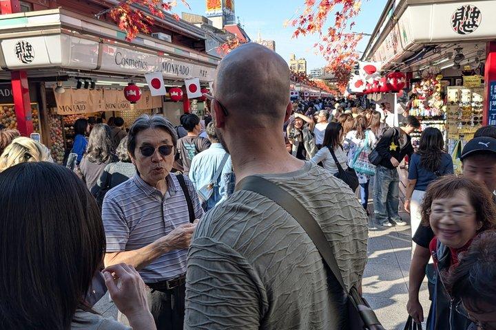 Asakusa Große Geschichtstour: Kleine Gruppe oder Privat