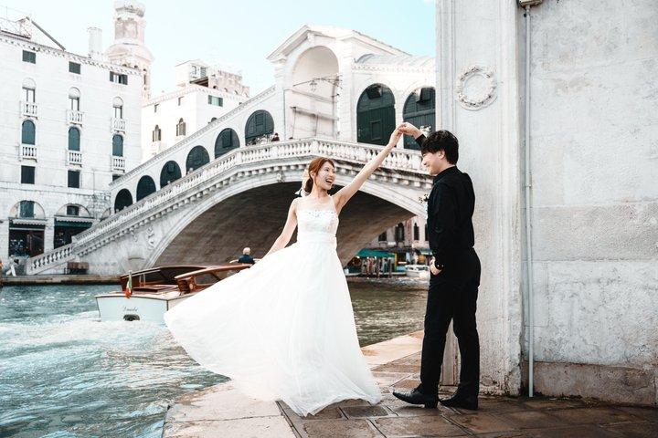 Engagement & Wedding Photoshoot with a Local Professional