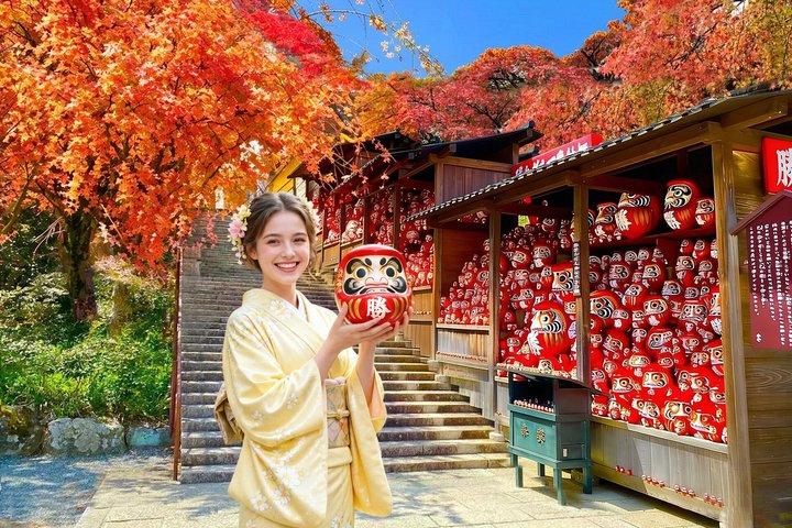 Osaka / Kyoto: Katsuoji, Arashiyama & Kinkaku-ji Excursão de um dia