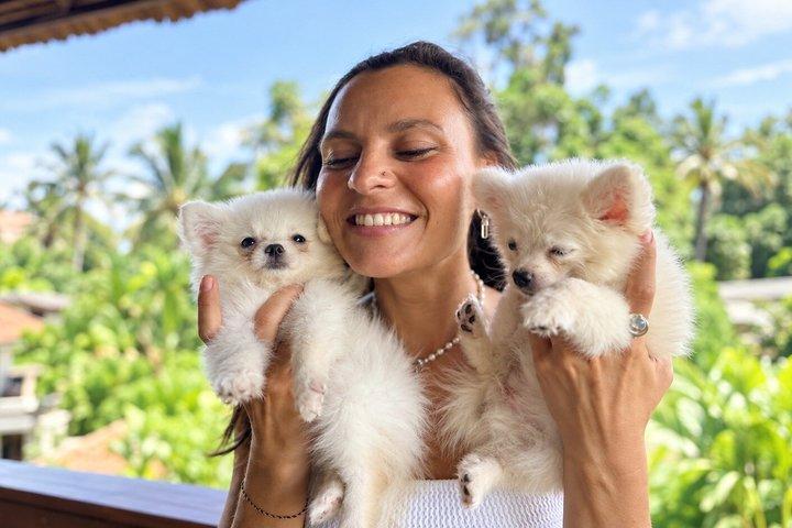 Chiot yoga à Bali Canggu