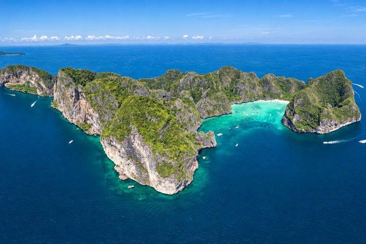 Phi Phi、マヤベイ＆カイ諸島ボートツアー（終日＆ランチ付き）