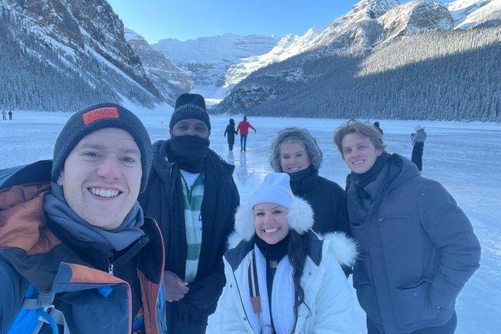 Lake Louise & Johnston Canyon Winter Day Tour from Banff