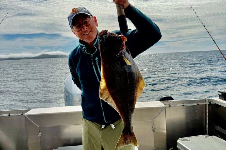 Private 5 Hour Halibut Fishing Priced by Group Size