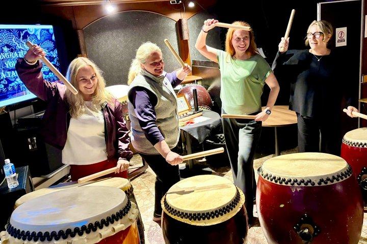 Kyoto: Japanese Taiko Drum Workshop in Gion