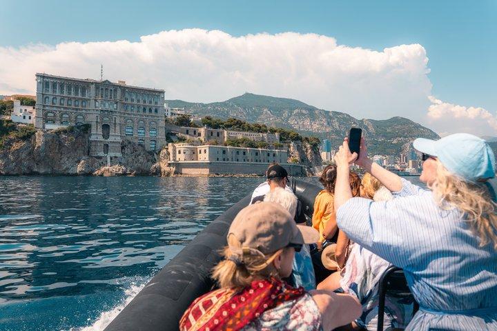 Excursion bateau Nice–Monaco: Visite de Villefranche & baignade