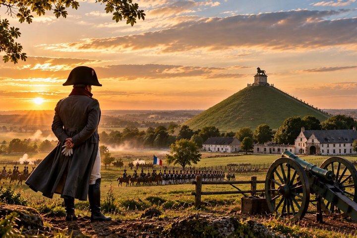 From Brussels: Waterloo Battlefield Private Tour & Lion's Mound