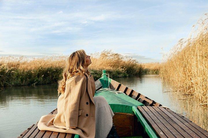 Valencia: Albufera Park med lokal Guide, båttur & dryck