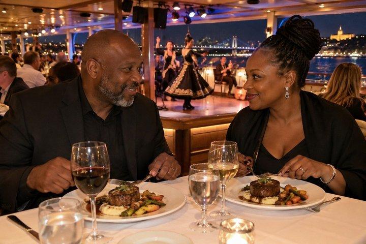 Luxury Bosphorus Dinner Cruise with Turkish Night Show
