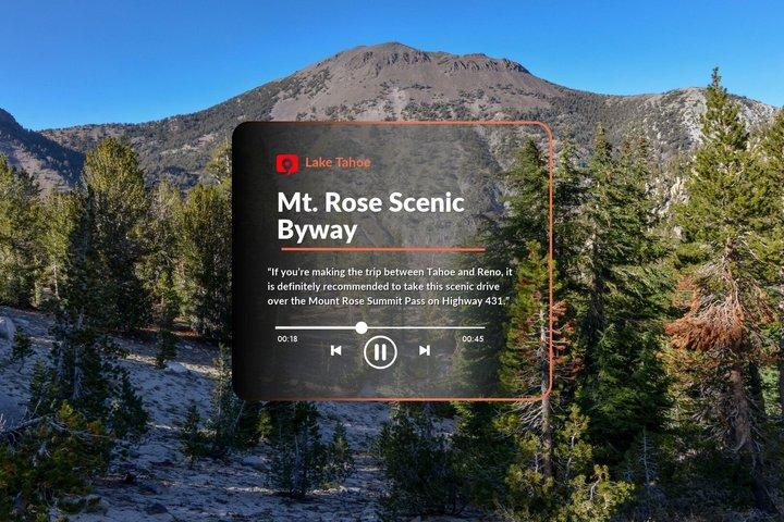 Self-Guided Audio Driving Tour in Lake Tahoe