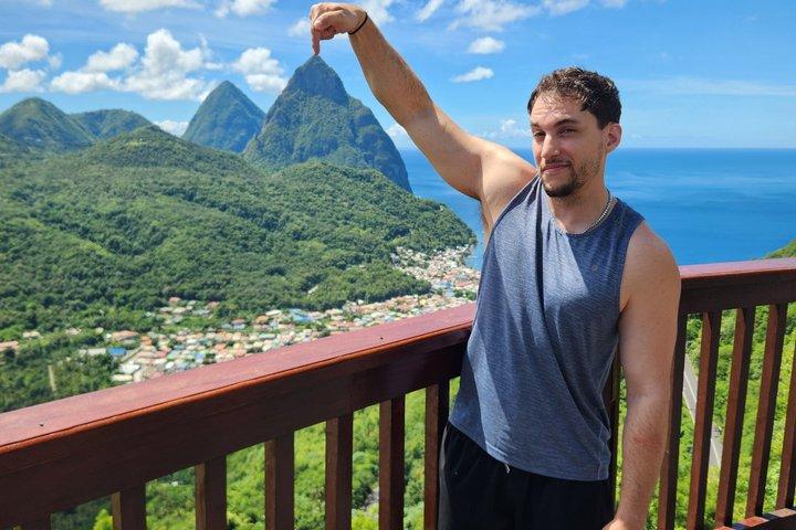 O melhor de St Lucia Mud Bath & Toraille Waterfall Excursion