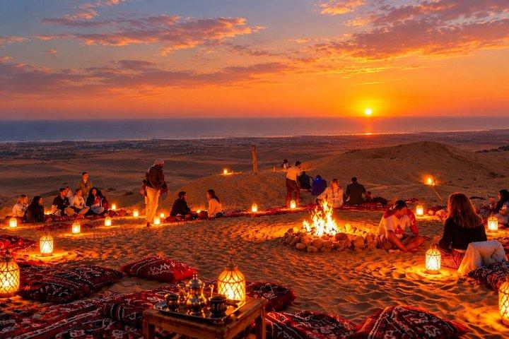 Agadir Sunset Sandboarding & Moroccan BBQ Dinner Tour