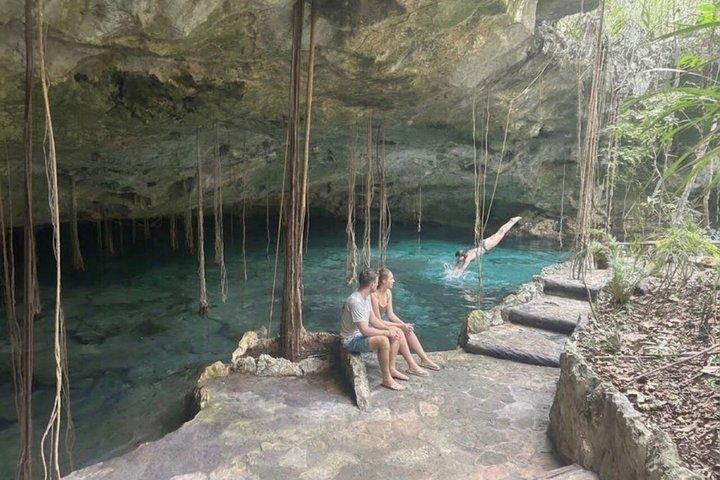5 hidden cenotes jungle experience