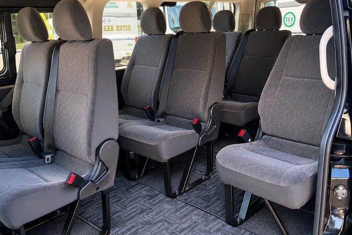 Narita Airport to Tokyo Private Van for Up to 8 with Luggage