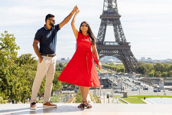 Sessão de fotografia profissional e privada em Paris