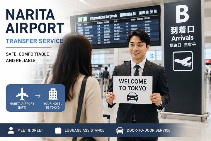 Narita Airport Private Transfer to or from Tokyo 23 Wards