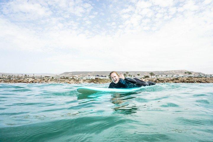 Tamraght 2 Hour Private Surf Lesson for Beginners