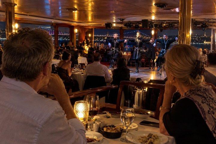 Bosphorus Dinner Cruise and Turkish Night Show with Private Table
