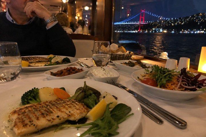 Bosphorus Dinner Cruise and Turkish Night Show with Private Table