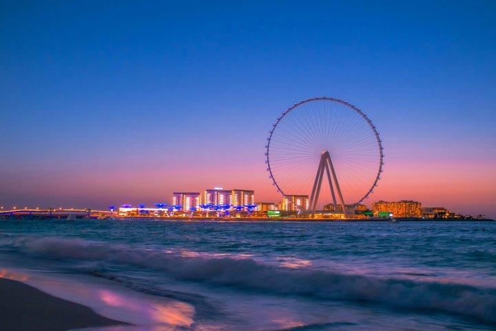 Nachttour door Dubai met Burj Khalifa Fountain Show en bezienswaardigheden