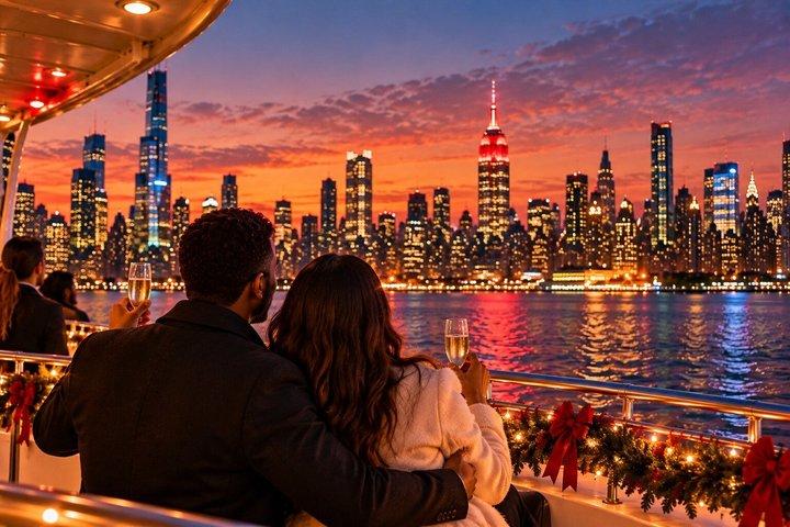 NYC: Valentine's Day Sunset Cruise with Buffet Dinner