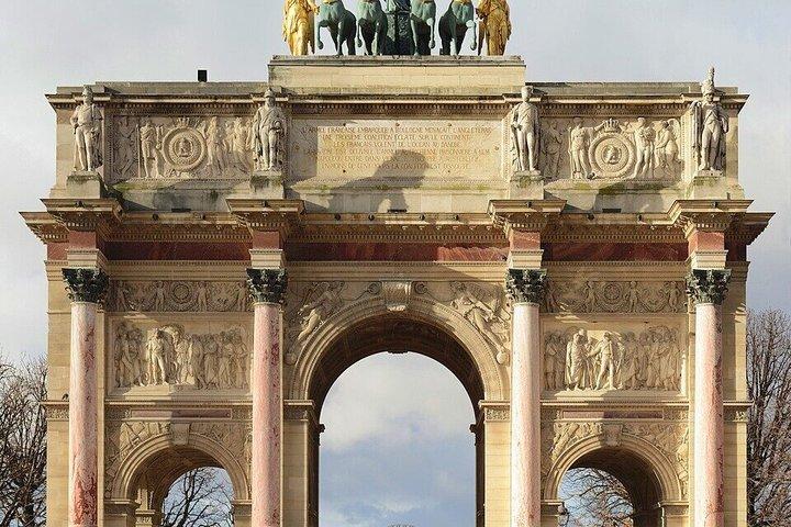 Paris julelys: Louvre, Champs-Élysées & Arc de Triomphe