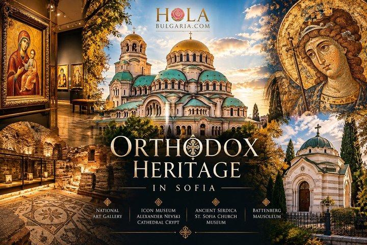 Sofia : Art orthodox privé, églises et trésors sacrés